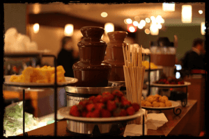 Chocolate fountain hire